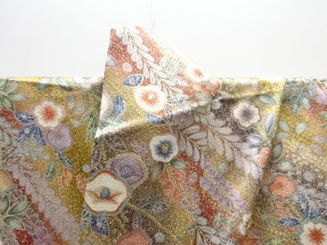  未使用品　辻ヶ花模様小紋着物